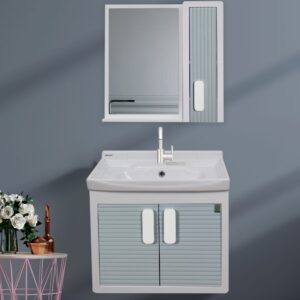 کابینت روشویی کاکتوس مدل mikhak طوسی