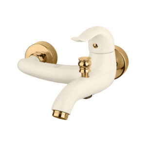 شیر دوش راسان مدل اکتاو شیری طلا