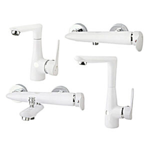 شیر ظرفشویی راسان مدل رابیت سفید