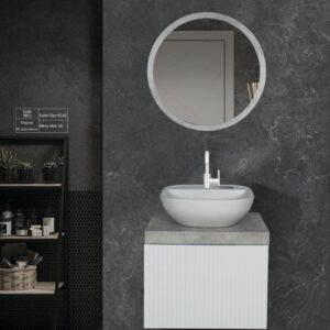 کابینت روشویی کاکتوس مدل elegante 50 سفید کد 5013