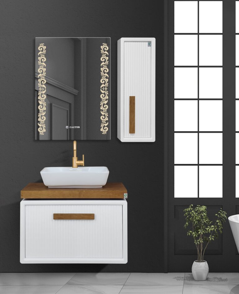 کابینت روشویی کاکتوس مدل ایستاتیس کد 6017