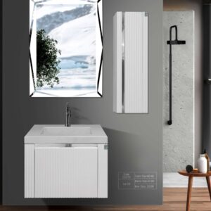 کابینت روشویی کاکتوس مدل ice 60 کد 6019