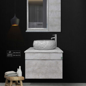 کابینت روشویی کاکتوس مدل simakan 60 patina کد 8013