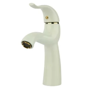 شیر روشویی راسان مدل اکتاو شیری کروم