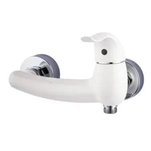 شیر توالت راسان مدل اکتاو شیری کروم