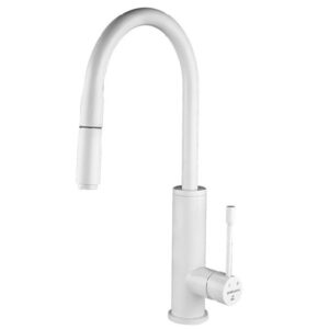 شیر ظرفشویی شاوری شوآن مدل دانوب سفید