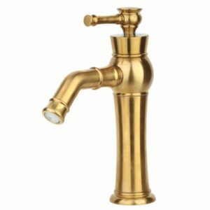 شیر روشویی راسان مدل الیزه طلایی