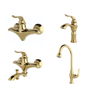 ست شیرآلات راسان مدل آلیس طلایی