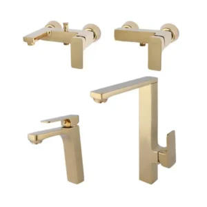 ست شیرآلات راسان مدل گارنت طلایی