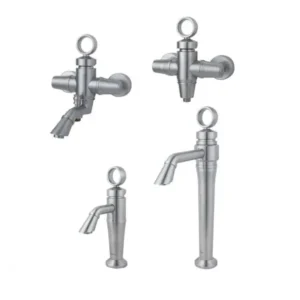 ست شیرآلات راسان مدل آنیتا کروم مات