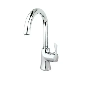 شیر روشویی راسان مدل پاپیون کروم