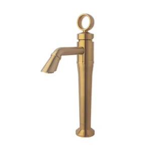 شیر روشویی پایه بلند راسان مدل آنیتا طلامات