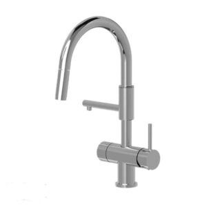 شیر ظرفشویی دومنظوره شلنگدار شوان مدل ولگا کروم