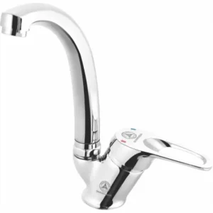 شیر ظرفشویی قهرمان مدل تندیس کروم