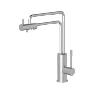 شیر ظرفشویی دومنظوره شوآن مدل لوسید کروم مات