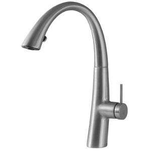 شیرظرفشویی شلنگدار قهرمان مدل موج استیل مات