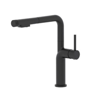 شیر ظرفشویی شلنگ دار شوآن مدل هادسون مشکی