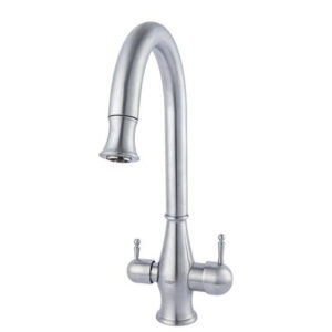 شیر ظرفشویی تصفیه دار راسان مدل رزا کروم مات