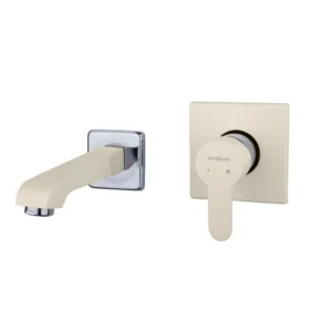 ملحقات روشویی توکار ویوات فلت شیری کروم