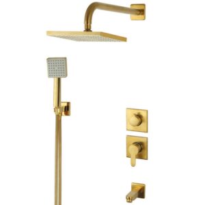 ملحقات دوش کلاس 1 توکار ویوات راسان مدل فلت طلامات