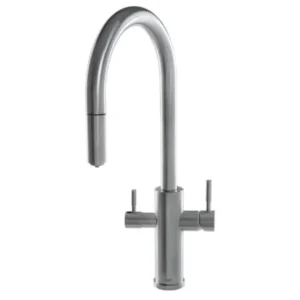 شیر ظرفشویی شاوری تصفیه دار راسان مدل هلگا کروم مات